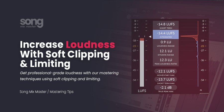 How To Increase Mastering Loudness With Soft Clipping and Limiting